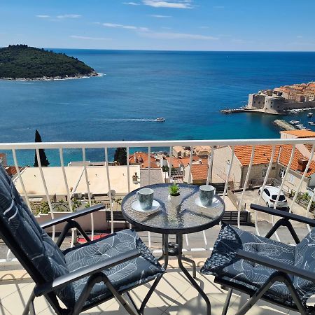 Panoramic Sea And Old Town View Dubrovnik Apartment Екстериор снимка