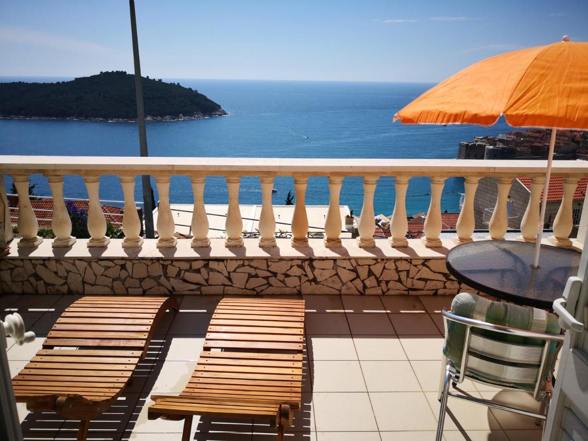 Panoramic Sea And Old Town View Dubrovnik Apartment Екстериор снимка
